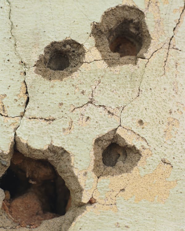 Carlos Garaicoa, Abstracciones: azul (Abstractions: Blue), 1997-2000