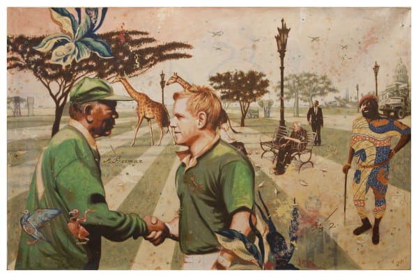 Alexis Esquivel Bermúdez, La Paix de Cuito Cuanavale o (un paseo por el parque Lenin después de la victoria), 2011