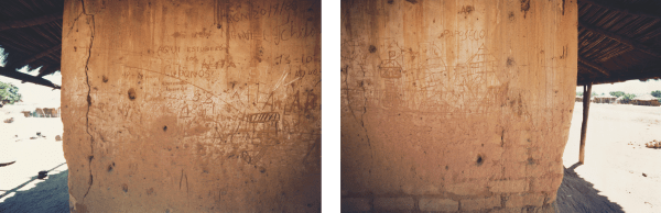 Carlos Garaicoa, Aquí estuvieron los cubanos (I and II), 1996