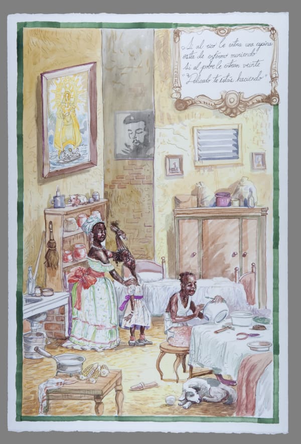 Douglas Pérez Castro, Si al rico le entra una espina (If the rich man is pricked), 2006