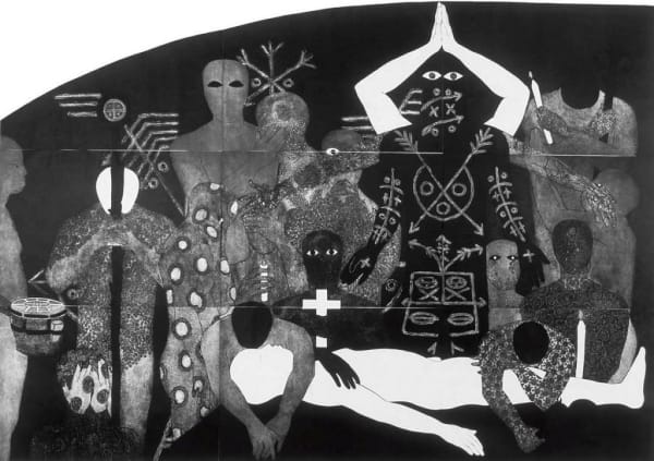 Belkis Ayón Manso, Nlloro, 1991