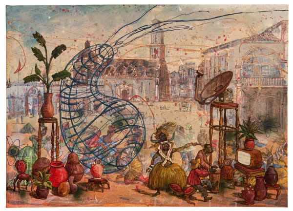 Douglas Pérez Castro, Güiro (Gourd), 2007